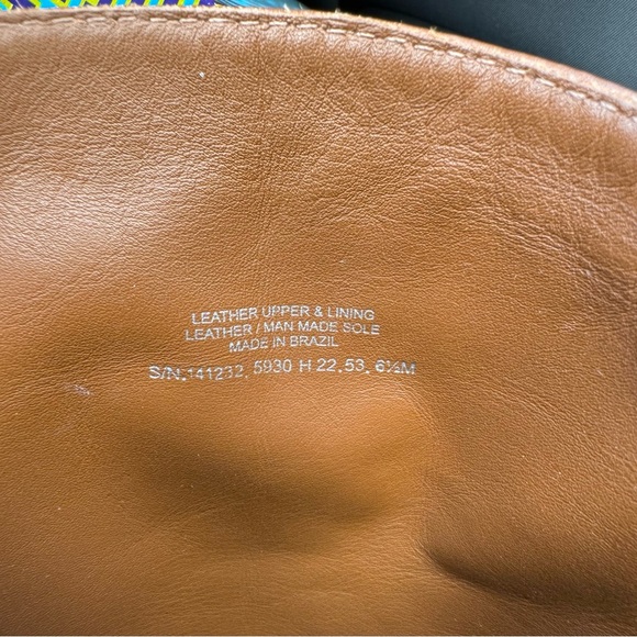 New TORY BURCH The Riding Boot Milano Mezzo Calf Brown Leather Women’ Size 6.5 - Picture 8 of 10